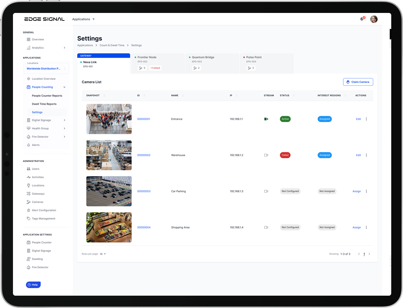 EdgeRetail Guard — shrink and shortage overview